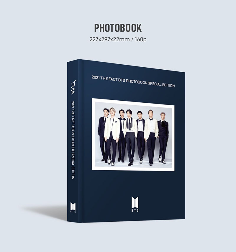 THE FACT BTS PHOTOBOOK SPECIAL EDITION 2021
